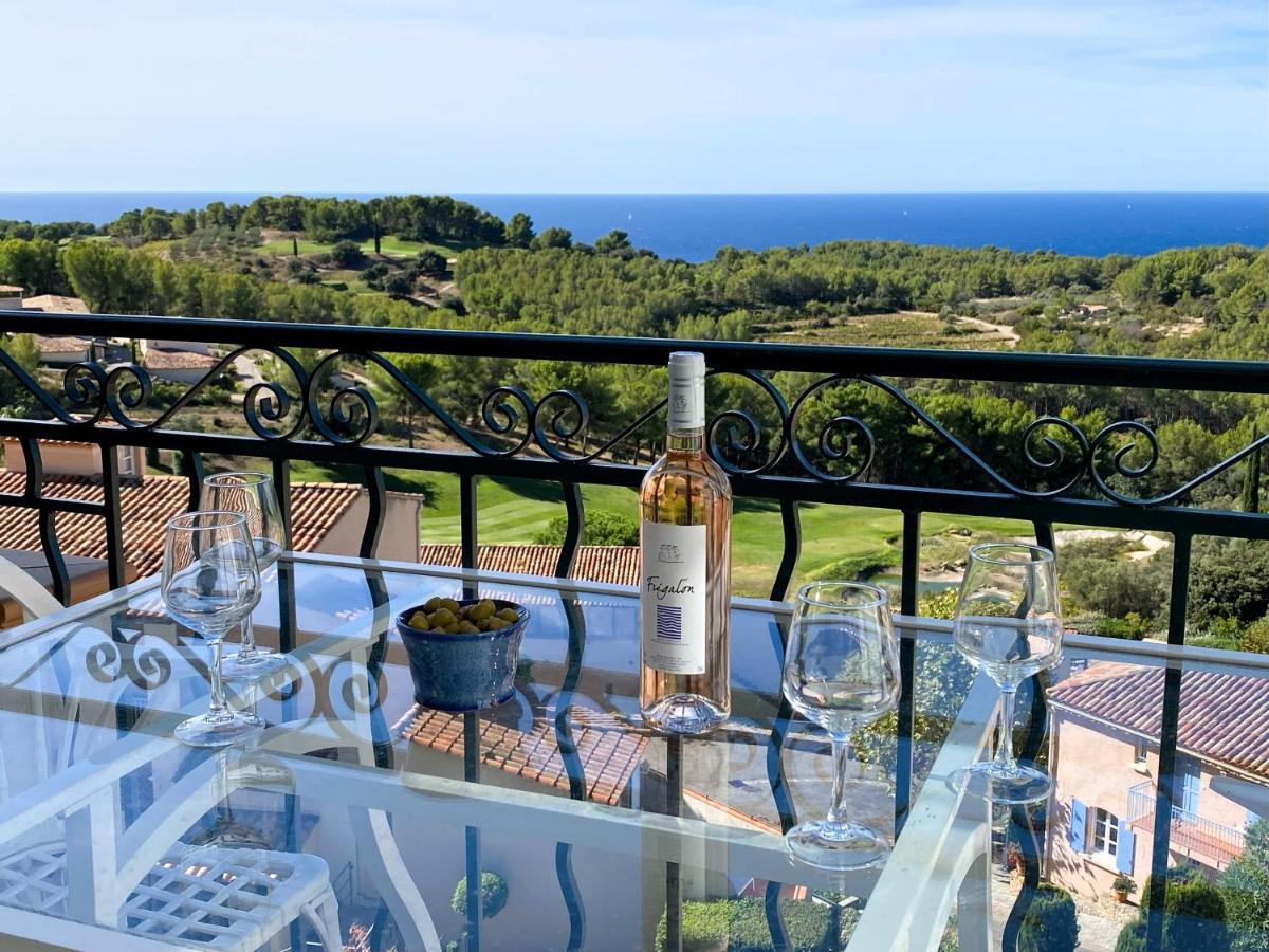 T3 Vue Mer Exceptionnelle Au Domaine Fregate Bandol Saint-Cyr-sur-Mer Esterno foto